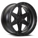 17x9 Lock Off-Road Olympus Matte Black Ring 6x139.7 6x5.5 ET-35 Wheel Rim