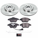 PowerStop OE Stock Replacement Low-Dust Ceramic Brake Pad and Rotor Kit