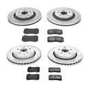 PowerStop Z23 Daily Driver Carbon-Fiber Ceramic Brake Pad and Drilled & Slotted