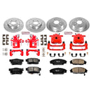 PowerStop Z23 Daily Driver Carbon-Fiber Ceramic Pads Drilled & Slotted Rotor & C