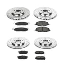 PowerStop Z23 Daily Driver Carbon-Fiber Ceramic Brake Pad and Drilled & Slotted
