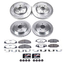 PowerStop Z26 Street Performance Ceramic Brake Pad and Drilled & Slotted Rotor K