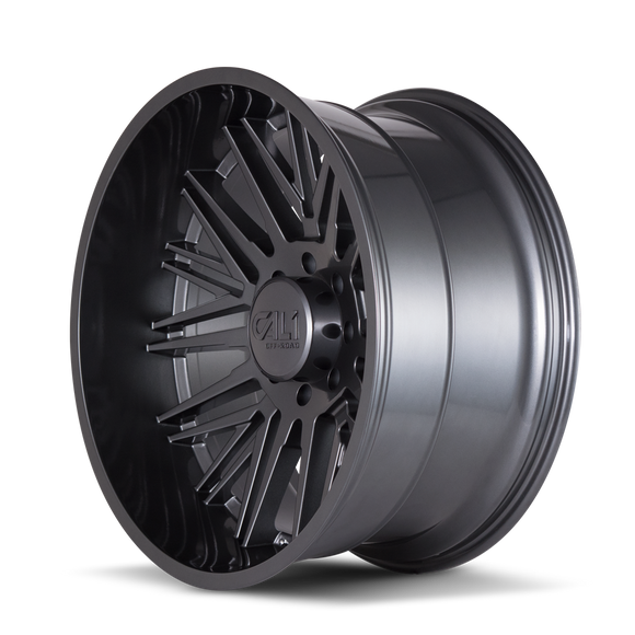 24X12 Cali Off-Road Rawkon Graphite Wheel/Rim 6x135 ET-51 9109-24236GT
