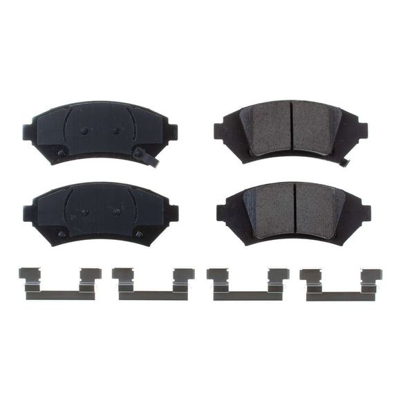 PowerStop Z17 Evolution Ceramic Brake Pads With Hardware