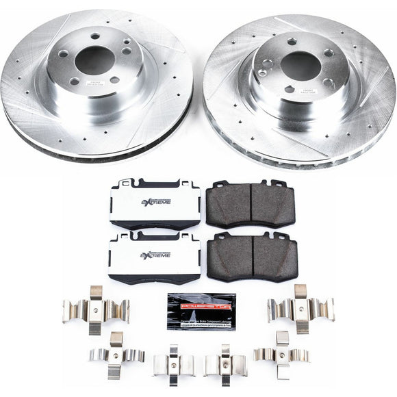 PowerStop Z26 Street Performance Ceramic Brake Pad and Drilled & Slotted Rotor K