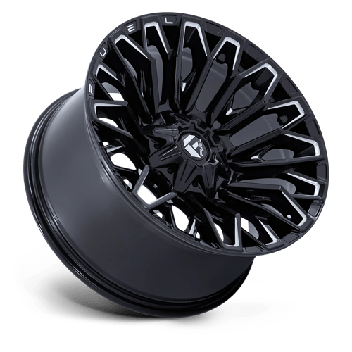 22x10 Fuel Off-Road FC865 Strike Gloss Black Milled 8x165.1 ET-18 CB125.1 Wheel