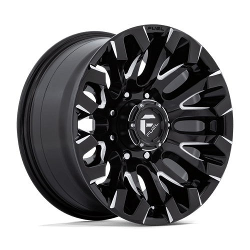 18x9 Fuel Off-Road D828 Quake Black 8x180 ET1 CB124.2 Wheel Rim