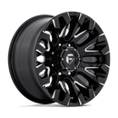 18x9 Fuel Off-Road D828 Quake Black 8x180 ET1 CB124.2 Wheel Rim