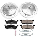 PowerStop Z23 Daily Driver Carbon-Fiber Ceramic Brake Pad and Drilled & Slotted