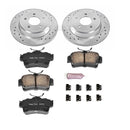 PowerStop Z23 Daily Driver Carbon-Fiber Ceramic Brake Pad and Drilled & Slotted