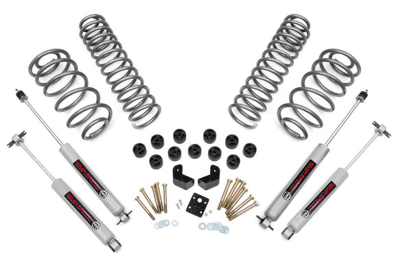 3.75 Inch Lift Kit Combo 4 Cyl N3 Jeep Wrangler TJ (97-06) Wrangler Unlimited (04-06)