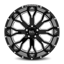 22x12 Hardrock Slammer XPosed Gloss Black Milled 5x150 ET-44 wheel/rim-1