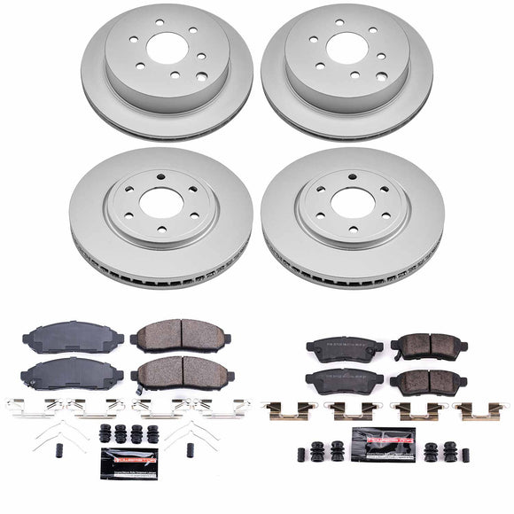 Z23 Daily Driver Premium Carbon-Fiber Ceramic Brake Pad and Fully Coated Rotor K