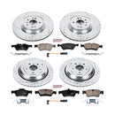 PowerStop Z23 Daily Driver Carbon-Fiber Ceramic Brake Pad and Drilled & Slotted