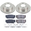 PowerStop OE Stock Replacement Low-Dust Ceramic Brake Pad and Rotor Kit