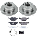 PowerStop OE Stock Replacement Low-Dust Ceramic Brake Pad and Rotor Kit
