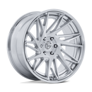 20x10 Fuel Off-Road Dynamo Gloss Silver Wheel 6x139.7 ET-18 CB106.1