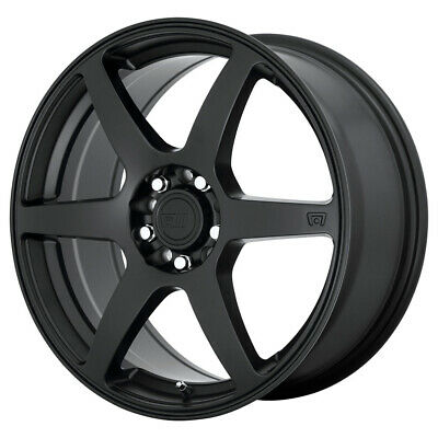16X7 Motegi MR143 CS6 Satin Black 5X112/5X114.3 ET40 wheel/rim