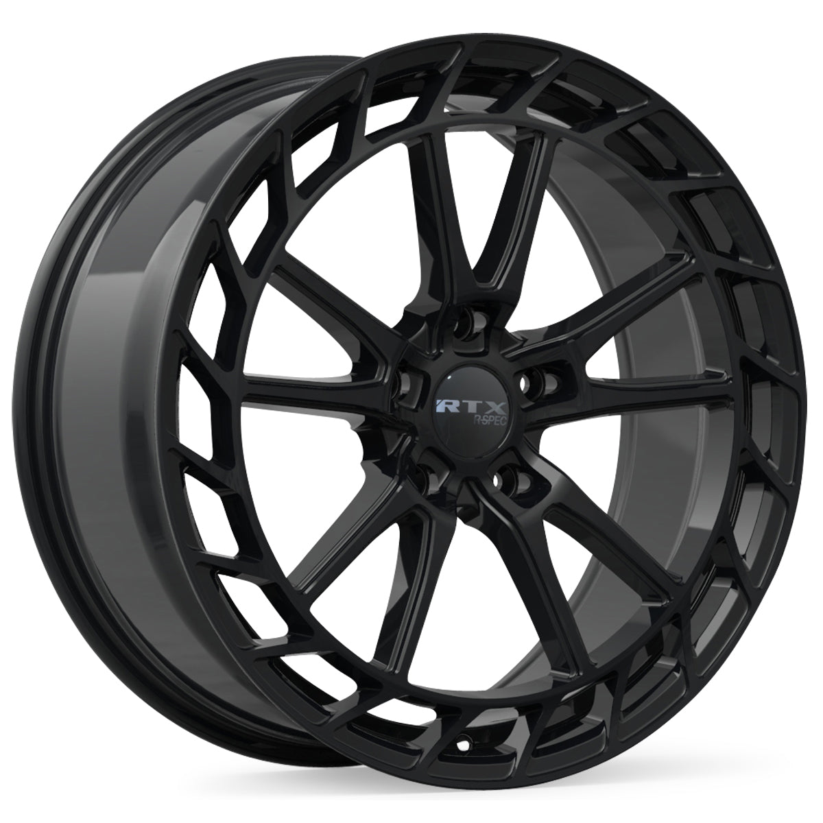 20x8.5 RTX Cyclone Gloss Black 5x114.3 ET40 wheel/rim