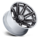 22x12 Fuel Off-Road FC401 Brawl Platinum With Chrome Lip 8x180 ET-44 Wheel