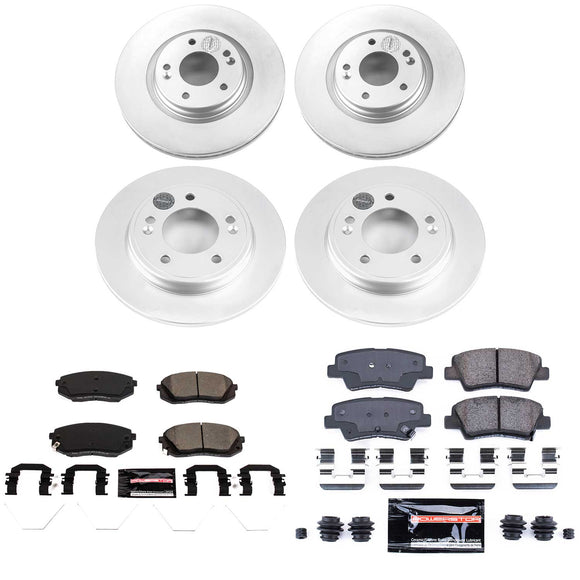Z23 Daily Driver Premium Carbon-Fiber Ceramic Brake Pad and Fully Coated Rotor K