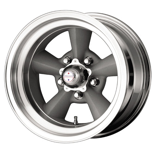 15x7 American Racing TTO Gray Wheel/Rim 5x114.3 15-7 5-114.3 ET-6