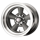 15x7 American Racing TTO Gray Wheel/Rim 5x114.3 15-7 5-114.3 ET-6-4