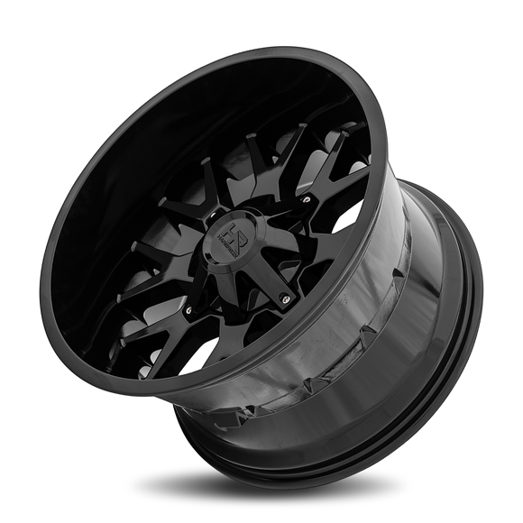 20x12 Hardrock Affliction Gloss Black 8x170 ET-44 wheel/rim