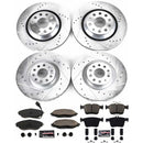 PowerStop Z23 Daily Driver Carbon-Fiber Ceramic Brake Pad and Drilled & Slotted