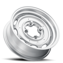 15x4.5 Mobelwagen 430S Interceptor Satin Silver 4x130 ET25 CB85.85 Wheel