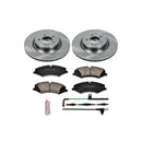 PowerStop OE Stock Replacement Low-Dust Ceramic Brake Pad and Rotor Kit