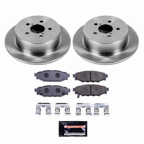 PowerStop Track Day High-Performance Brake Pad and Rotor Kit