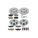 PowerStop OE Stock Replacement Low-Dust Ceramic Brake Pad and Rotor Kit