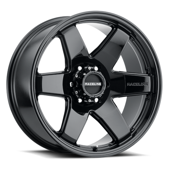 18x8 Raceline 942B Gloss Black 6x132 ET35 Wheel Rim