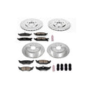 PowerStop Z23 Daily Driver Carbon-Fiber Ceramic Brake Pad and Drilled & Slotted