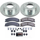 PowerStop Z23 Daily Driver Carbon-Fiber Ceramic Brake Pad and Drilled & Slotted