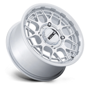 15X7 KMC Powersports KS139 Technic UTV Gloss Silver 4x156 ET38 Wheel Rim