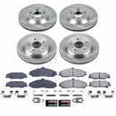 PowerStop OE Stock Replacement Low-Dust Ceramic Brake Pad and Rotor Kit