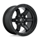 17X9 Fuel D697 KICKER Matte Black 5X127 ET1 wheel/rim