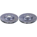 PowerStop Evolution Performance Drilled, Slotted & Plated Brake Rotor Pair