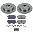PowerStop OE Stock Replacement Low-Dust Ceramic Brake Pad and Rotor Kit