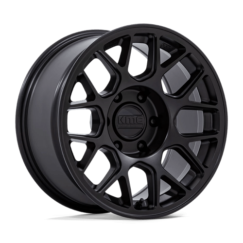 17X8.5 KMC KM730 Hatchet Matte Black 5x127 ET25 Wheel Rim