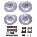PowerStop Z23 Daily Driver Carbon-Fiber Ceramic Brake Pad and Drilled & Slotted