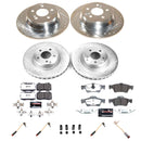 Z26 Street Performance Ceramic Brake Pad and Drilled & Slotted Rotor Kit