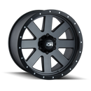 20x10 ION Alloy 134 Matte Gunmetal Wheel/Rim 5x127 5-127 20-10 ET-19