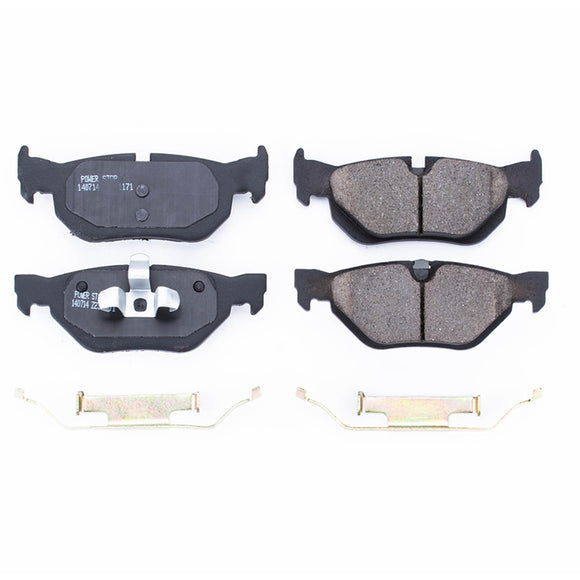 PowerStop Z17 Evolution Ceramic Brake Pads With Hardware