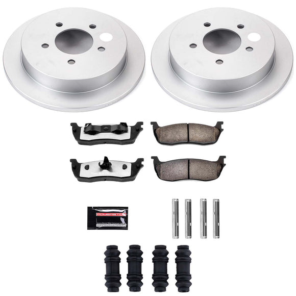 Z36 Truck & Tow Premium Carbon-Fiber Ceramic Brake Pad and Fully Coated Rotor Ki