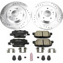 PowerStop Z23 Daily Driver Carbon-Fiber Ceramic Brake Pad and Drilled & Slotted