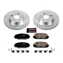 PowerStop Z23 Daily Driver Carbon-Fiber Ceramic Brake Pad and Drilled & Slotted