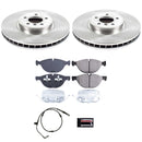 PowerStop OE Stock Replacement Low-Dust Ceramic Brake Pad and Rotor Kit